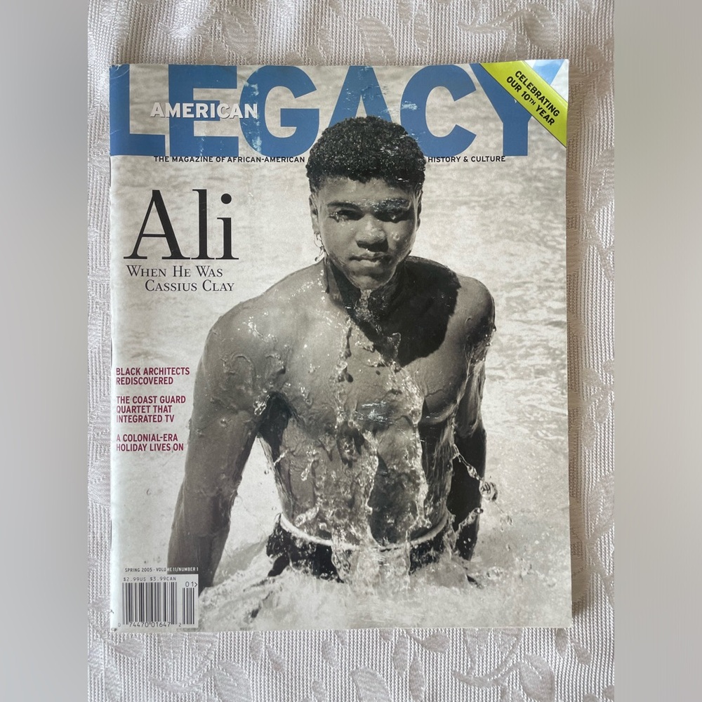 Muhammad Ali Cassius Clay American Legacy Magazine Spring 2005